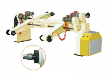 Portabobina eléctrico de papel base