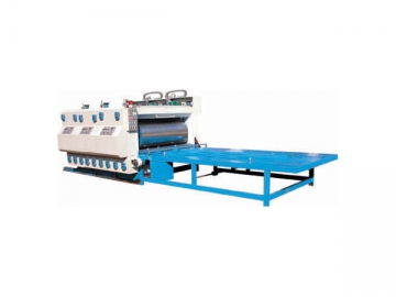 Máquina impresora con rodillo y tinta a base de agua